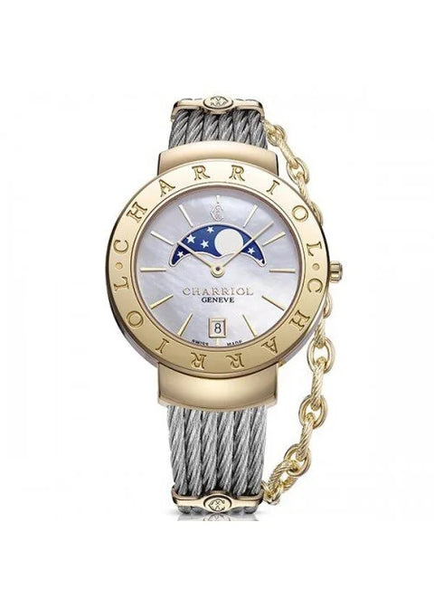 Charriol St-Tropez Moonphase Watch | Ref ST35CY