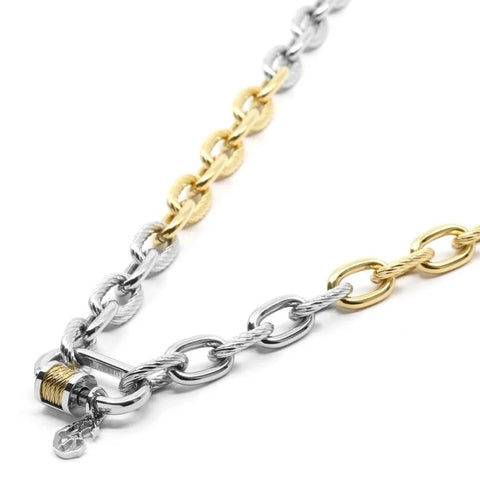 Charriol Forever Lock Necklace | Ref 08-108-1139-29