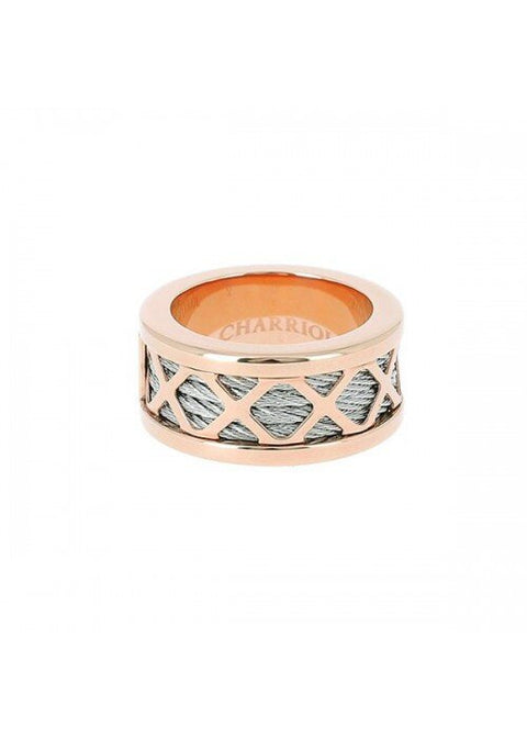 Charriol Forever Ring | Steel & Rose Gold | Ref 02-02-1139-1