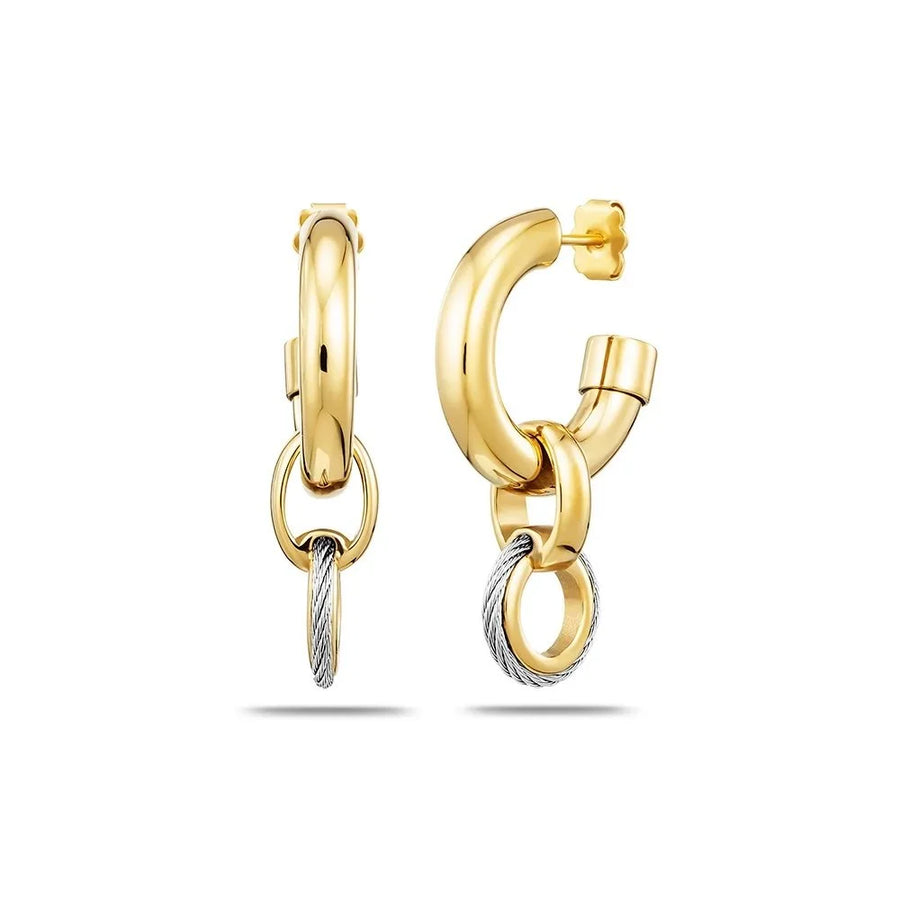 Charriol St-Tropez Mariner Buoy Earrings | Ref 03-104-1272-1