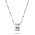 Charriol Forever Magnifique Necklace — Steel & 52 CZ Stones — Ref. 08-101-1139-41