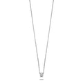 Charriol Forever Magnifique Necklace — Steel & 52 CZ Stones — Ref. 08-101-1139-41 — view 2