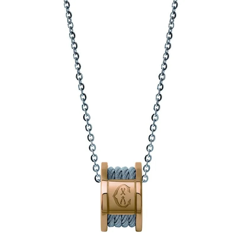 Charriol Forever Necklace | Steel & Rose Gold | Ref 08-102-1139-8
