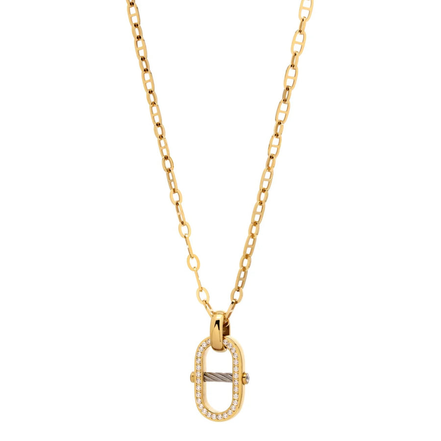 Charriol St-Tropez Mariner Link Necklace | Ref 08-104-1272-10