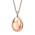 Forever Rose Gold Egg Pendant