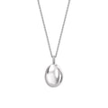 Forever White Gold Egg Pendant
