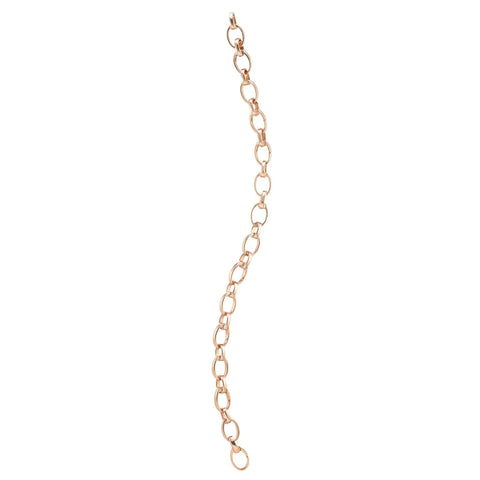 Forever Rose Gold, Diamond & Red Enamel Spiral Egg Charm