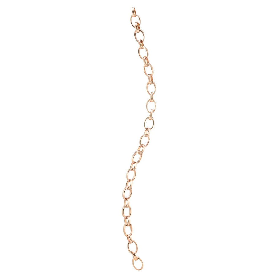 Forever Rose Gold, Diamond & Red Enamel Spiral Egg Charm