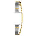 Charriol St Tropez Apple Watch Band Steel with YG Decors 38-41MM - AW.560.ST02