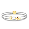 Charriol Coup de Foudre Bracelet — Steel & Yellow Gold
