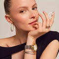 Charriol Celtic® Knot Ring — Stainless Grey & Yellow Gold — Ref. 02-104-1277-0 — view 4