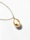 Forever Yellow Gold Egg Pendant