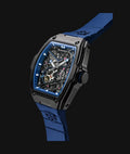 Blackout FL-One Blue with Black Rubber Strap and Folding Clasp