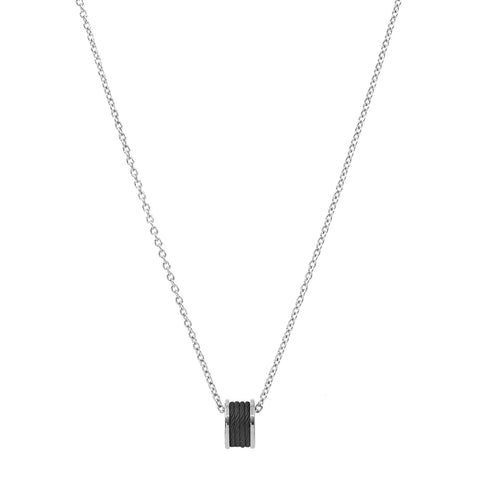 Charriol Forever Necklace | Black Steel | Ref 08-301-1139-8