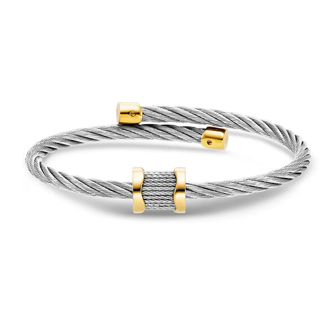 Charriol Forever Waves Charms Bangle | Ref 04-104-1139-15