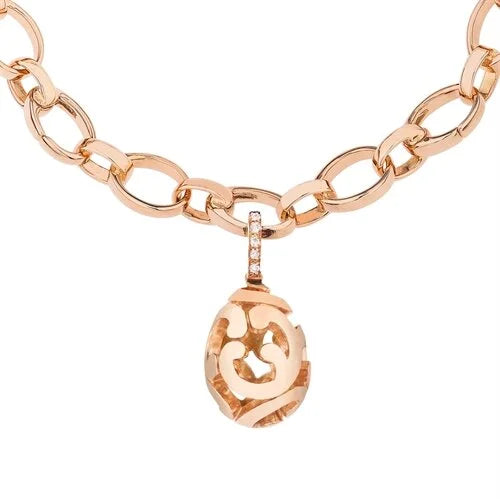 Forever Rose Gold & Diamond Egg Charm