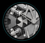 RJ Steampunk 46 Gunmetal Steel