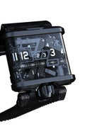 Tread 1-E Black Steel with White Numbers