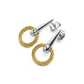 Charriol Infinity Zen Cone Earrings — Ref. 03-401-1232-1 — view 3