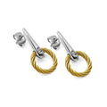 Charriol Infinity Zen Cone Earrings — Ref. 03-401-1232-1 — view 4