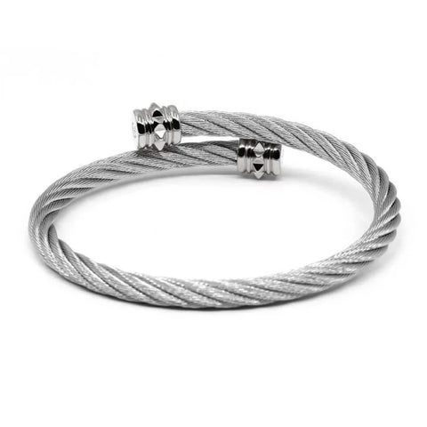 Charriol Celtic Clous Bangle | Stainless Steel | Ref 04-101-1268-0