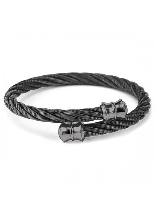 Bangle - 'Celtic' in Gun Black (04-1306-1217-0)