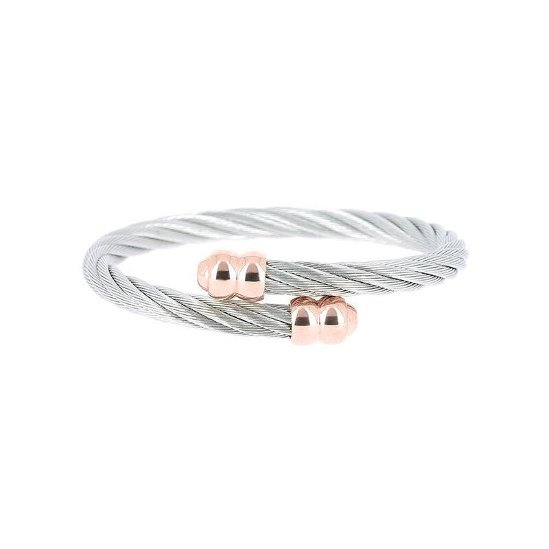 Charriol Celtic Double Godrons Bangle | Ref 04-02-171