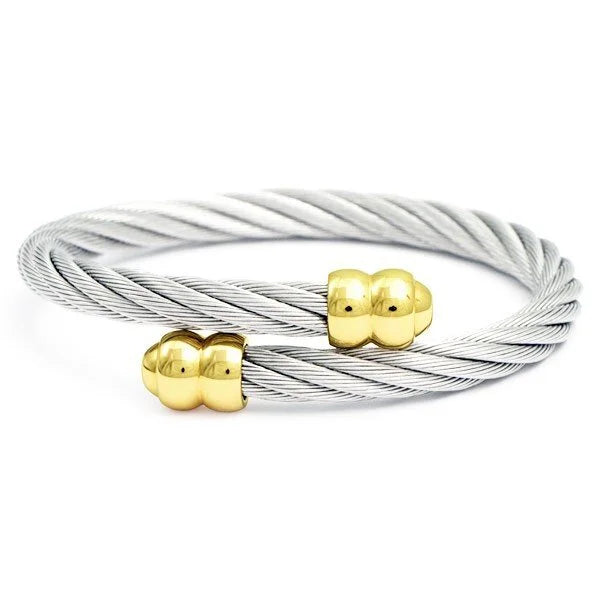 Charriol Celtic Double Godrons Bangle | Ref 04-04-171