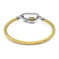 Charriol Forever Lock Bangle — Yellow Gold & Steel — Ref. 04-401-1139-29 — view 5