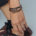 Charriol Forever Thin Bangle — Black — Ref. 04-301-1139-7 — view 2