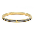 Charriol Forever Thin Bangle — Yellow Gold — Ref. 04-104-1139-7