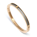 Charriol Forever Thin Bangle — Rose Gold — Ref. 04-102-1139-7 — view 2