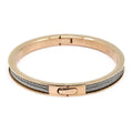 Charriol Forever Thin Bangle — Rose Gold — Ref. 04-102-1139-7 — view 5