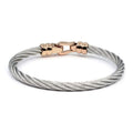 Charriol Xmas at the beach Ibiza Bangle — Stainless Grey & Rose Gold — Ref. 04-102-1214-5 — view 2