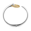 Charriol Infinity Zen Bangle — Steel & Yellow Gold — Ref. 04-401-1232-0 — view 4