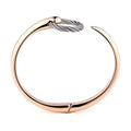 Charriol Infinity Zen Bangle — Rose Gold & Stainless Grey — Ref. 04-102-1232-0 — view 5