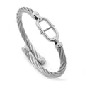 Charriol St-Tropez Mariner Bangle — Stainless Grey — Ref. 04-101-1272-2 — view 2