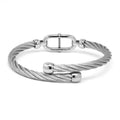 Charriol St-Tropez Mariner Bangle — Stainless Grey — Ref. 04-101-1272-2 — view 5