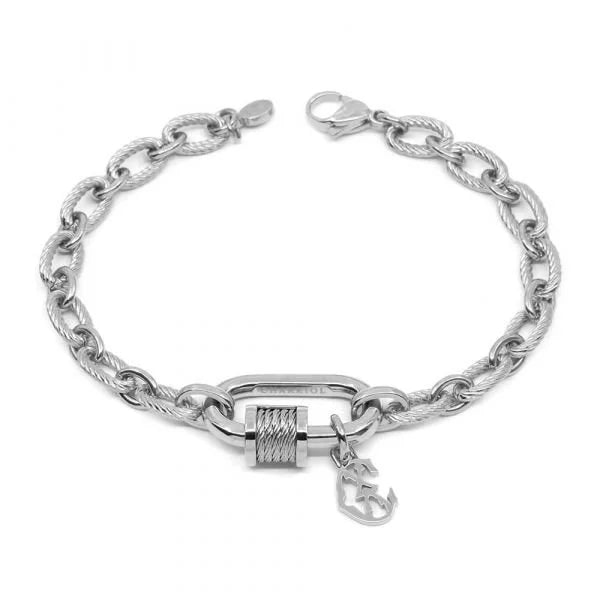 Charriol Forever Lock Bracelet | Stainless Steel | Ref 06-101-1139-29