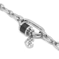 Charriol Forever Lock Bracelet — Stainless Grey & Black — Ref. 06-301-1139-29 — view 6