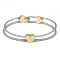 Charriol Coup de Foudre Bracelet — Stainless Grey & Yellow Gold — Ref. 04-104-1269-1 — view 2