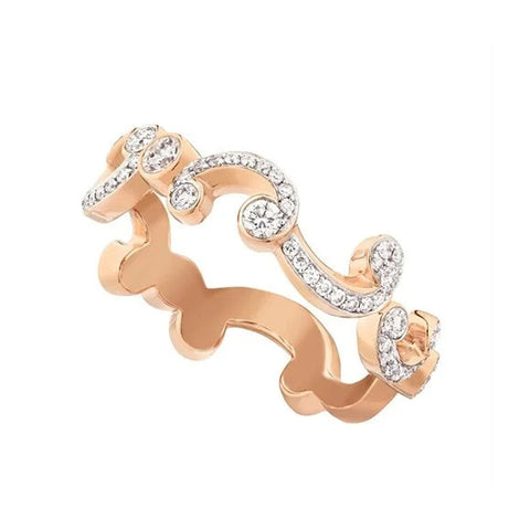 Fabergé Forever Rose Gold & Diamond Petite Ring