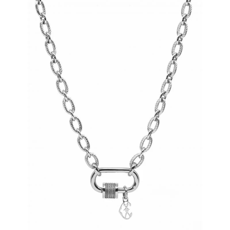Charriol Forever Lock Necklace | Stainless Steel | Ref 08-101-1139-29