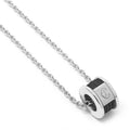 Charriol Forever Necklace — Stainless Grey & Black — Ref. 08-301-1139-8 — view 2