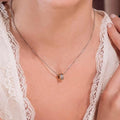 Charriol Forever Necklace — Stainless Grey & Yellow Gold — Ref. 08-104-1139-8 — view 3