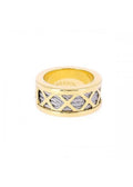 Charriol Forever Ring — Stainless Grey & Yellow Gold, Size 52 — Ref. 02-04-1139-1