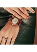 Charriol Forever Thin Ring — Stainless Grey & Rose Gold — Ref. 02-102-1139-8 — view 3