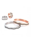 Charriol Forever Waves Ring — Stainless Grey, Size 54 — Ref. 02-101-1139-14 — view 3