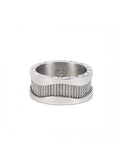 Charriol Forever Waves Ring — Stainless Grey, Size 54 — Ref. 02-101-1139-14