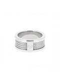Charriol Forever Ring — Stainless Grey — Ref. 02-01-1139-0